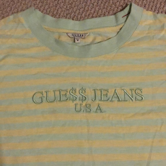 Guess x ASAP ROCKY Striped Crop Top - Picture 2 of 4